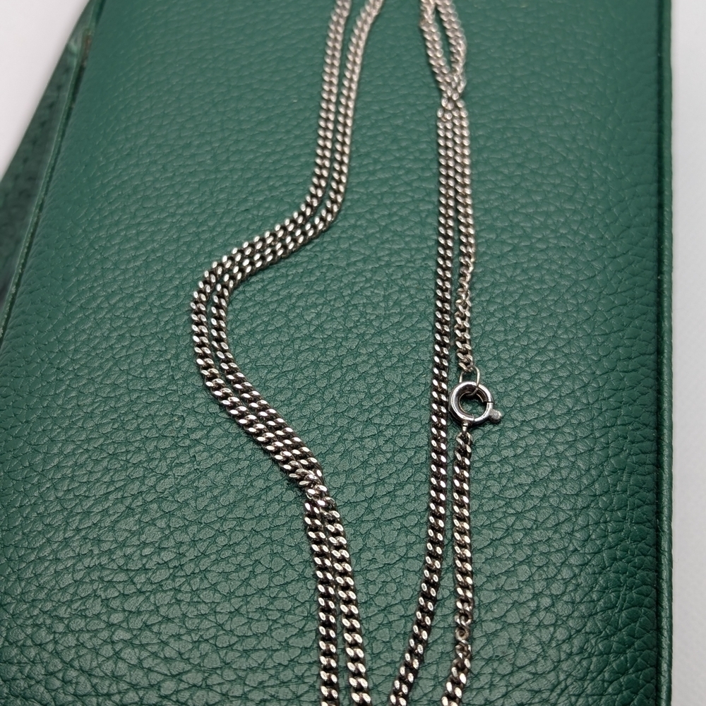 ✨ Dainty Sterling Silver Curb Chain ✨